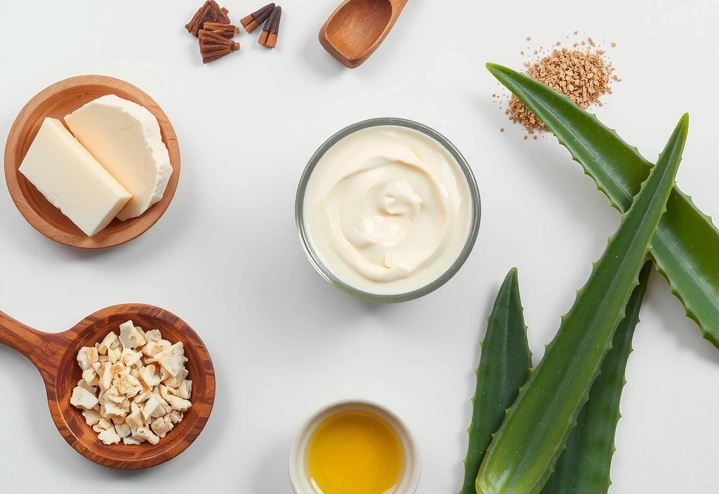 Natural ingredients for cream